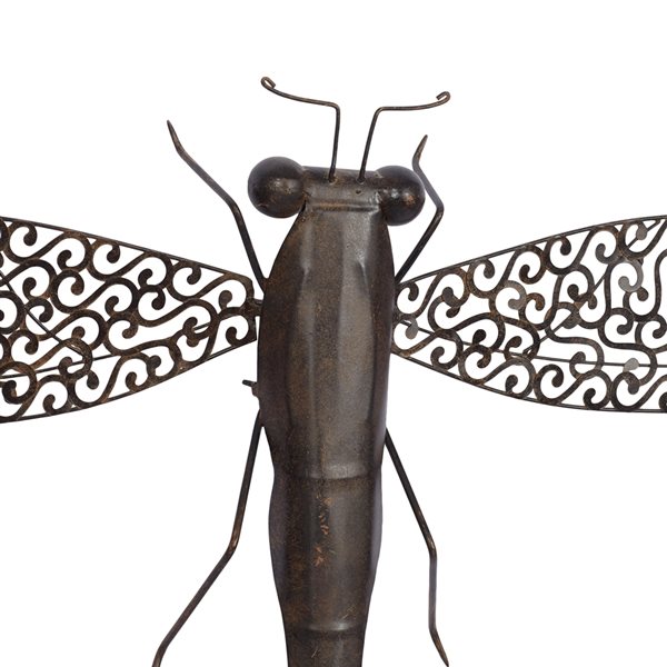 Grayson Lane 30-in H x 40-in W Insect Metal Wall Accent