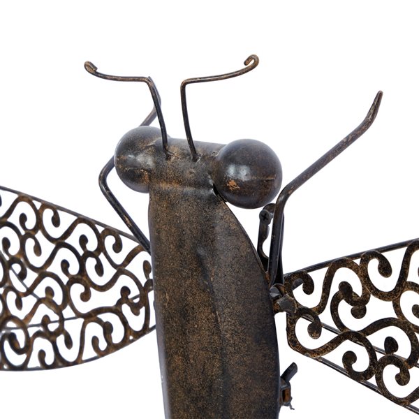 Grayson Lane 30-in H x 40-in W Insect Metal Wall Accent