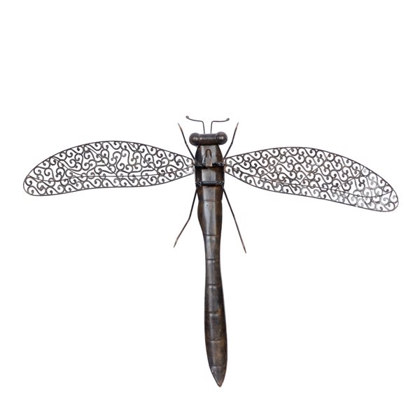 Grayson Lane 30-in H x 40-in W Insect Metal Wall Accent