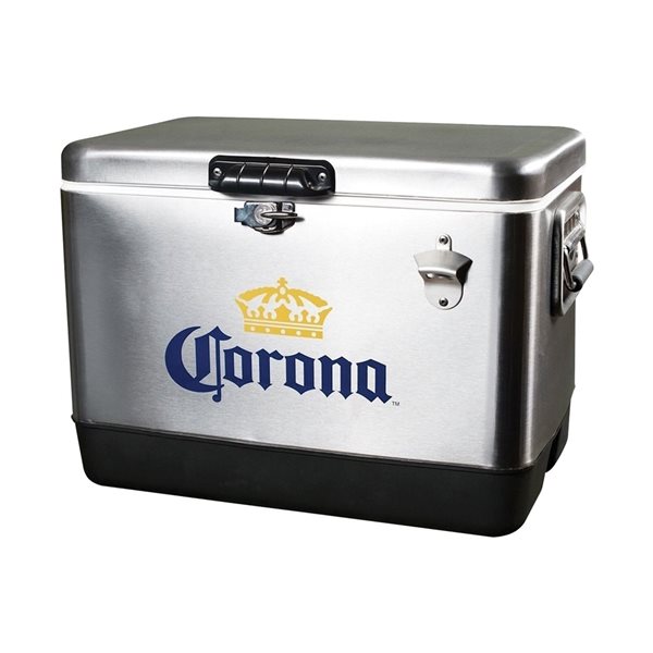 Glacière Corona de 51 L, argent