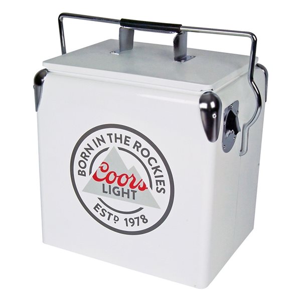 Image of Coors Light | 13-L Grey Insulated Chest Cooler | Rona