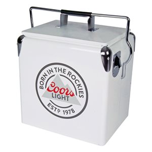 Coors Light 13-L Grey Insulated Chest Cooler