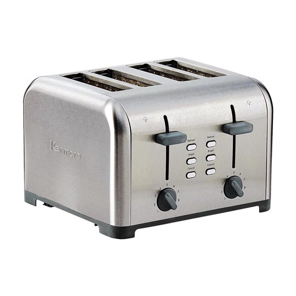 Highland 4-Slice Stainless Steel Toaster Oven (1100-Watt) in the Toaster  Ovens department at