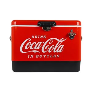 Glacière Coca-Cola de 51 L, rouge