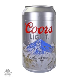 Coors Light 0.19-cu ft Freestanding Mini Fridge - Silver