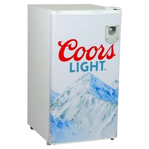 Coors Light 3.2-cu ft White Freestanding Mini Fridge