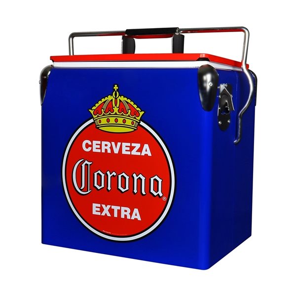 Corona 13-L Blue Insulated Chest Cooler