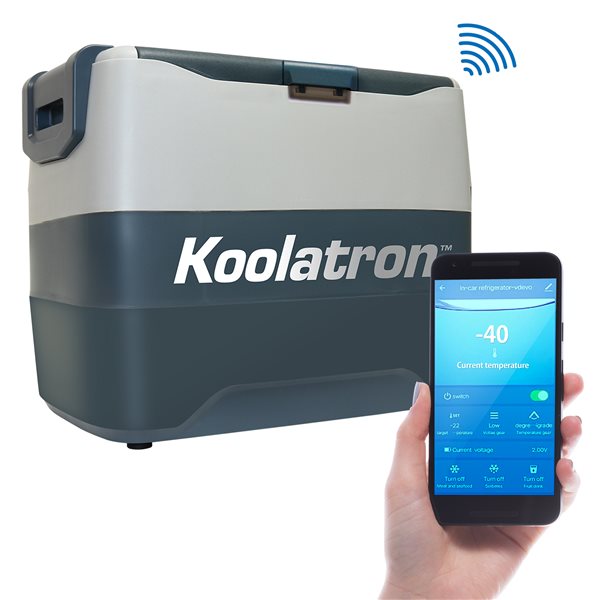 Koolatron 40-L Grey Insulated Personal Cooler