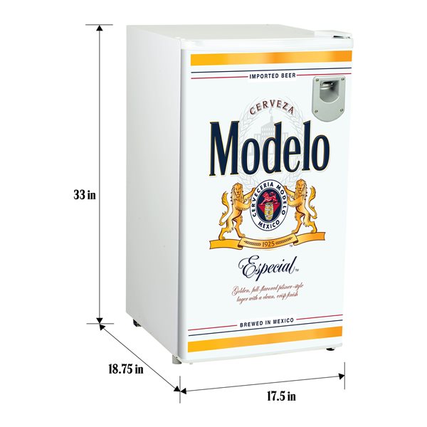 Modelo 3.2-cu ft White Freestanding Mini Fridge