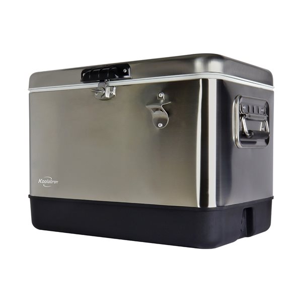 Koolatron 51-L Silver Insulated Chest Cooler