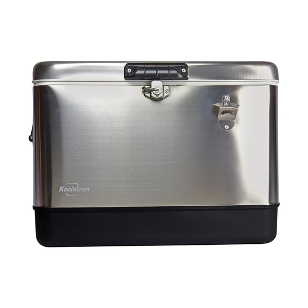 Koolatron 51-L Silver Insulated Chest Cooler