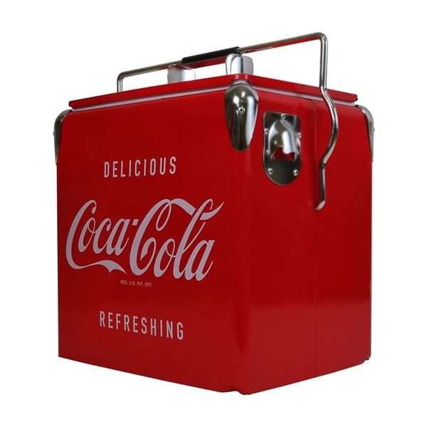 Glacière Coca-Cola de 13 L, rouge