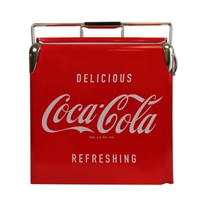 Coca-Cola 13-L Red Insulated Chest Cooler