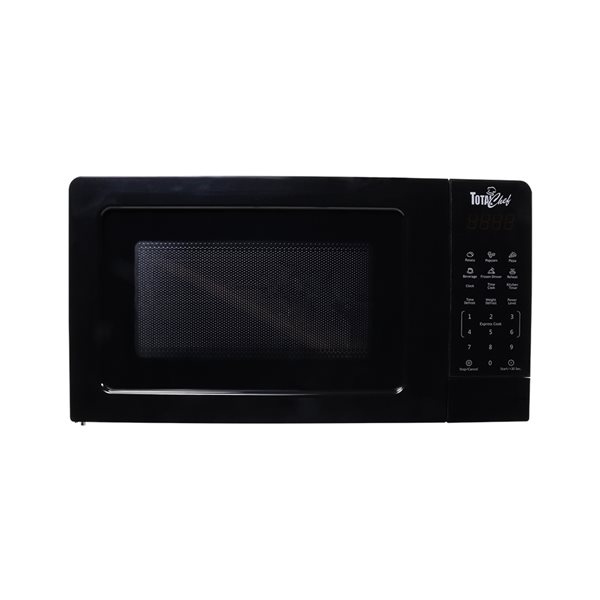 Image of Total Chef | 0.7-Cu Ft 700-Watt Countertop Convection Oven Microwave - Black | Rona
