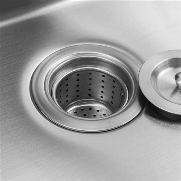 CASAINC Drop-In 28-in x 22-in Stainless Steel Single Bowl Kitchen Sink
