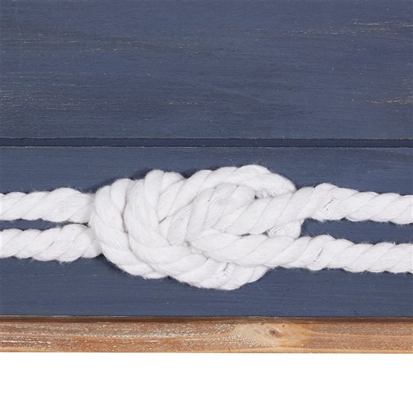 Grayson Lane 19.45-in H x 14.7-in W Coastal Wood Wall Accent