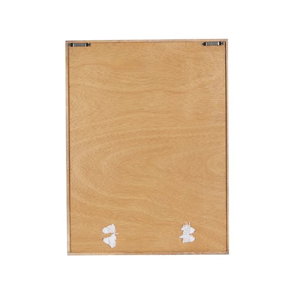 Grayson Lane 19.45-in H x 14.7-in W Coastal Wood Wall Accent