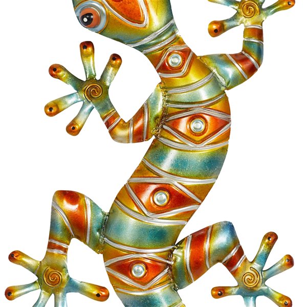 Grayson Lane 30-in H x 14-in W Eclectic Metal Wall Accent