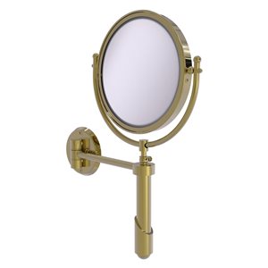 Allied Brass Soho 11-in x 15-in Brass Magnifying Double-Sided Wall-Mounted Vanity Mirror