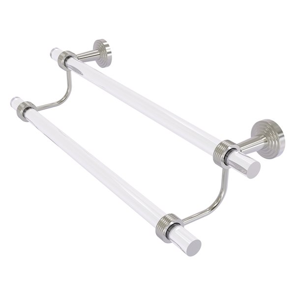 Allied Brass 18 Double Towel Bar Satin Nickel by Allied Brass