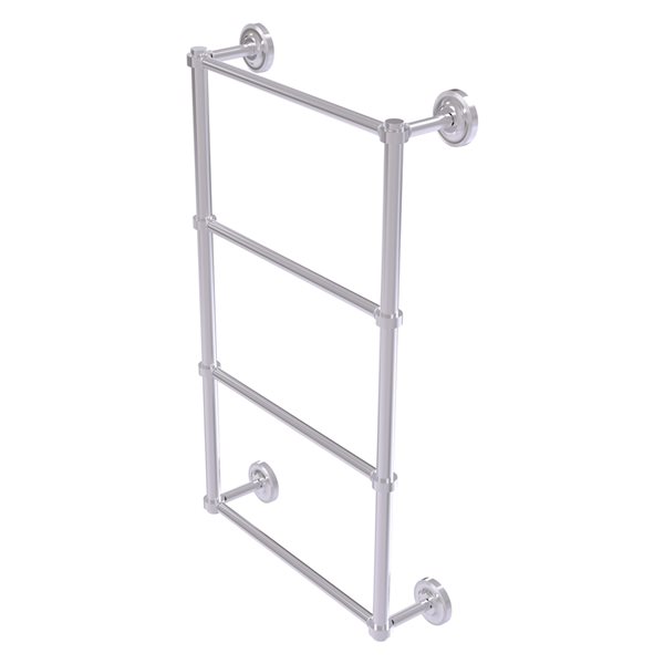 Allied Brass Prestige Regal Satin Chrome Wall Mount Towel Rack