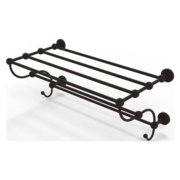 Allied Brass Waverly Place Oil-Rubbed Bronze Wall-Mounted Towel Rack