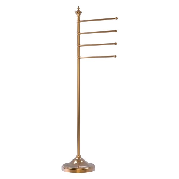 Allied Brass Brushed Bronze Freestanding Towel Rack TS 4L BBR RONA   330944400 MainImage 001 L 