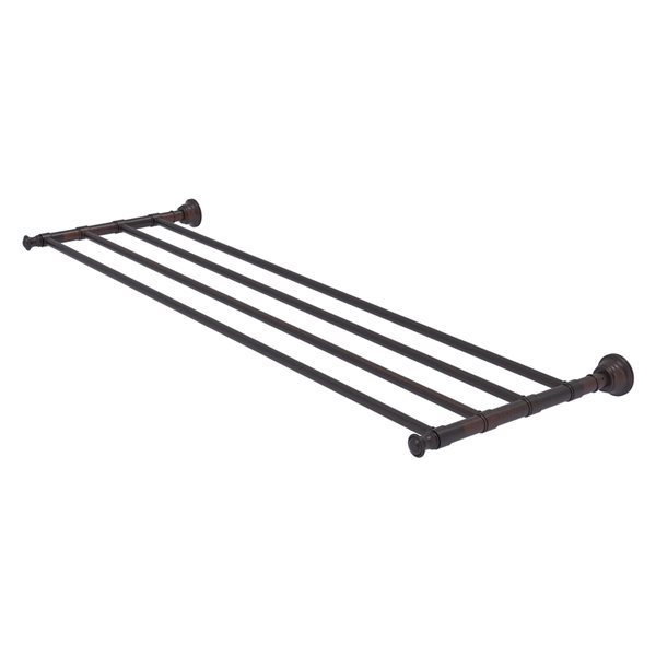 Allied Brass Carolina Venetian Bronze Wall Mount Towel Rack