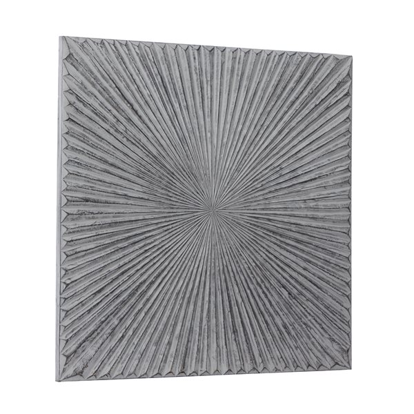Grayson Lane 36-in H x 36-in W Abstract Metal Wall Accent