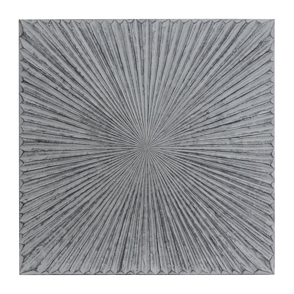 Grayson Lane 36-in H x 36-in W Abstract Metal Wall Accent