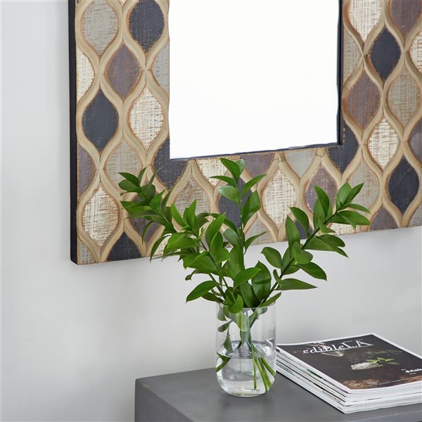 Grayson Lane 39.63-in x 27.5-in Rectangle Other Wall Mirror