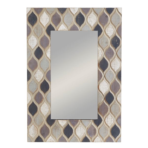 Grayson Lane 39.63-in x 27.5-in Rectangle Other Wall Mirror