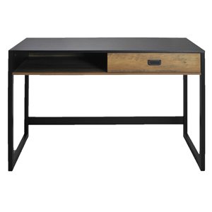 JR Home Collection Walter 43-in Brown Modern/Contemporary Writing Desk