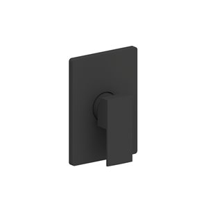 akuaplus® Shela Matte Black Lever Shower Handle