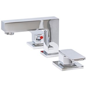 Novatto Jax Chrome 2-Handle Widespread Bathroom Sink Faucet