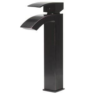 Novatto Steger Oil-Rubbed Bronze 1-Handle Vessel Bathroom Sink Faucet