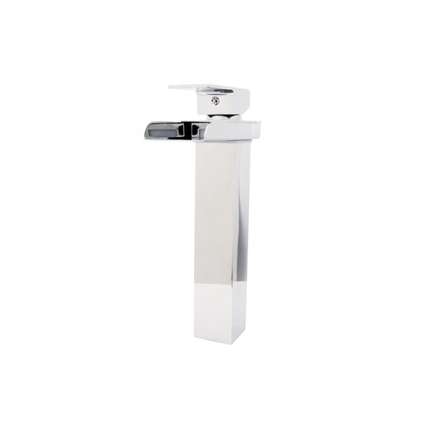 Novatto Crave Chrome 1-Handle Vessel Bathroom Sink Faucet