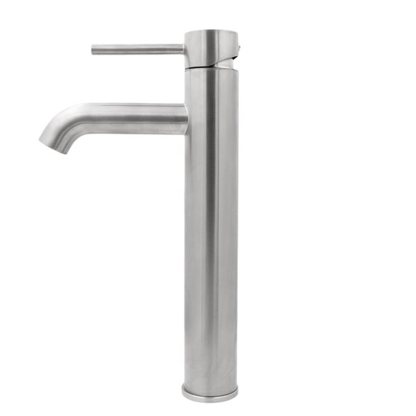 Novatto Myers Brushed Nickel 1-Handle Vessel Bathroom Sink Faucet