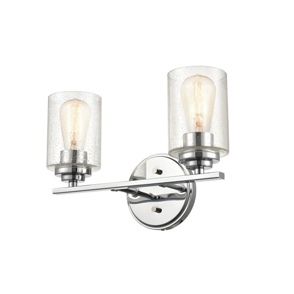 Millennium Lighting 2-light Traditional Vanity Light - Chrome