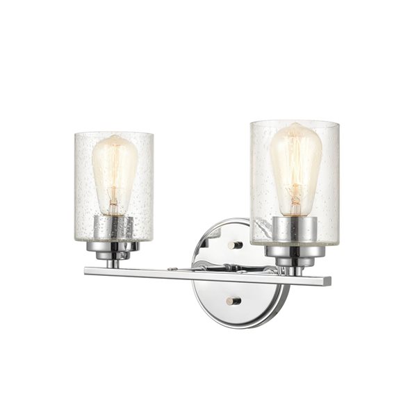 Millennium Lighting 2-light Traditional Vanity Light - Chrome
