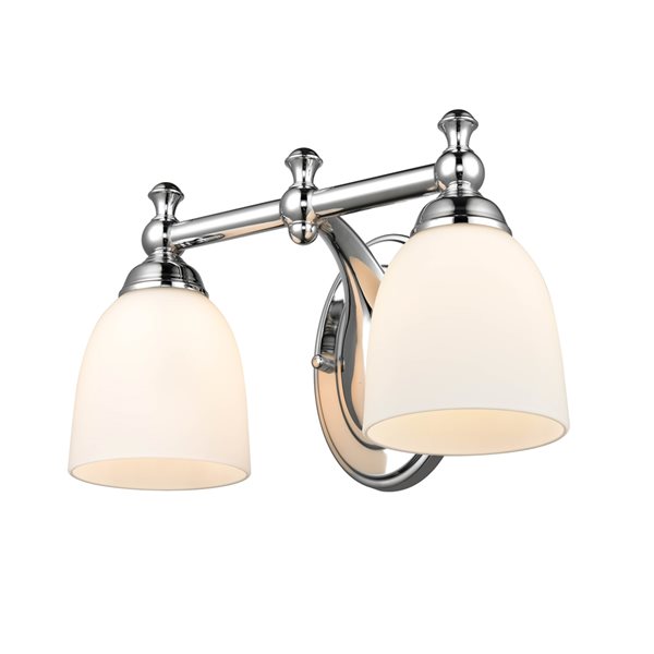 Millennium Lighting 2-light Chrome Contemporary Vanity Light