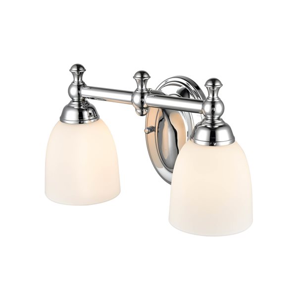 Millennium Lighting 2-light Chrome Contemporary Vanity Light