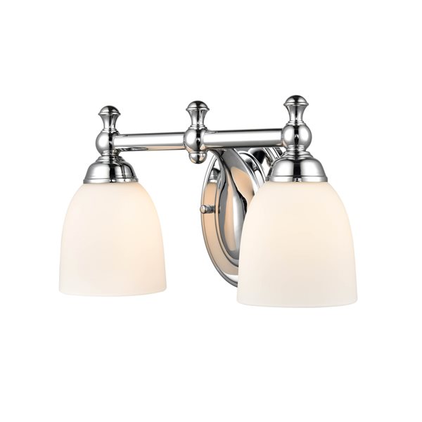 Millennium Lighting 2-light Chrome Contemporary Vanity Light