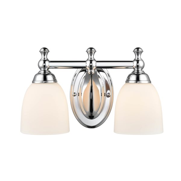 Millennium Lighting 2-light Chrome Contemporary Vanity Light