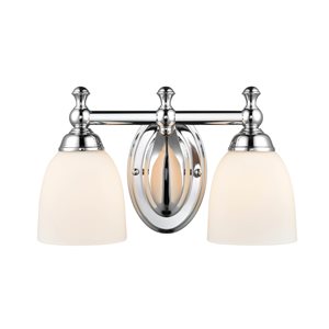 Millennium Lighting 2-light Chrome Contemporary Vanity Light