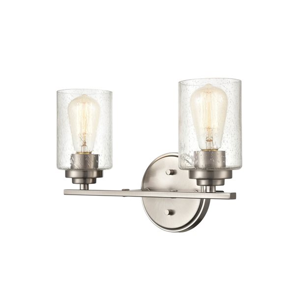 Millennium Lighting 2-light Traditional Vanity Light - Nickel