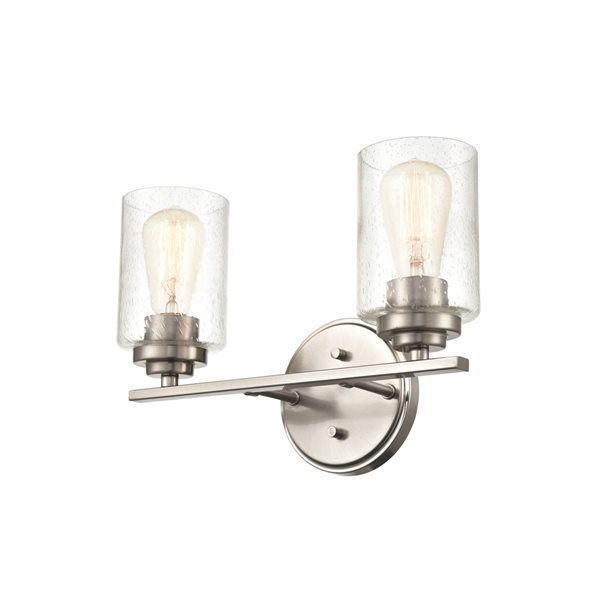 Millennium Lighting 2-light Traditional Vanity Light - Nickel