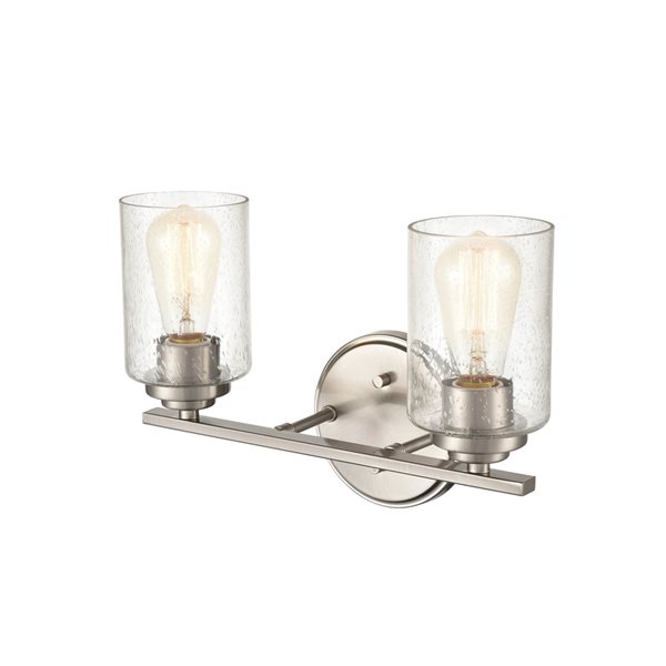 Millennium Lighting 2-light Traditional Vanity Light - Nickel