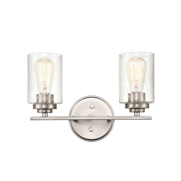 Millennium Lighting 2-light Traditional Vanity Light - Nickel