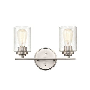 Millennium Lighting 2-light Traditional Vanity Light - Nickel